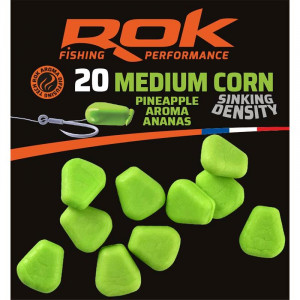 ROK Medium Corn Sinking Density vert x20