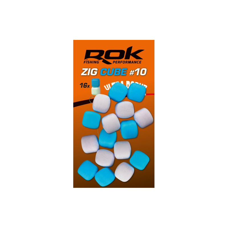 ROK Zig Cube12 Blue+White x16