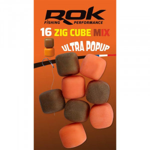 ROK Zig Cube12 Brown+Orange x16