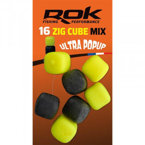 ROK Zig Cube12 Yellow+Black x16