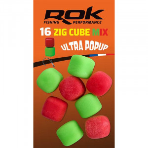 ROK Zig Cube10 Red+Green x16 1