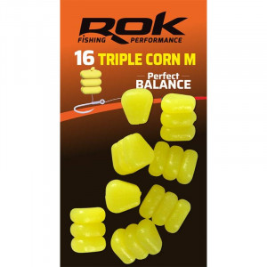ROK Triple Corn M Perfect Balance x16 Jaune Fluo
