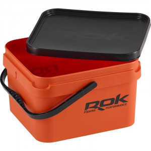 ROK Square Bucket 10L Orange