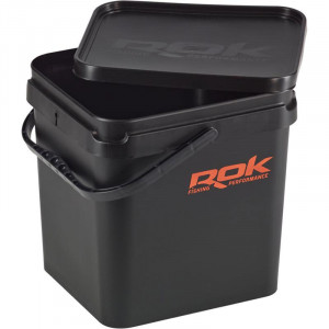 ROK Square Bucket 17L Black