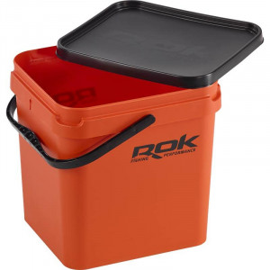 ROK Square Bucket 17L Orange 1