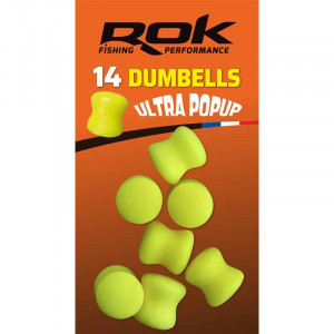 ROK Dumbells Ultra Pop Up Jaune x14