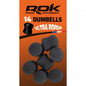 ROK Dumbells Ultra Pop Up Noir x14