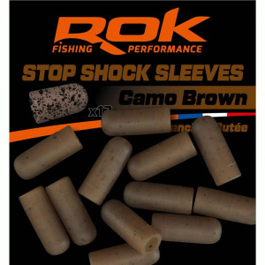 ROK Stop Shock Sleeves Camo Brown