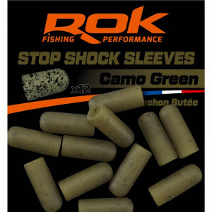 ROK Stop Shock Sleeves Camo Green