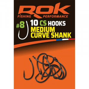 ROK Medium Curve Shank Hooks
